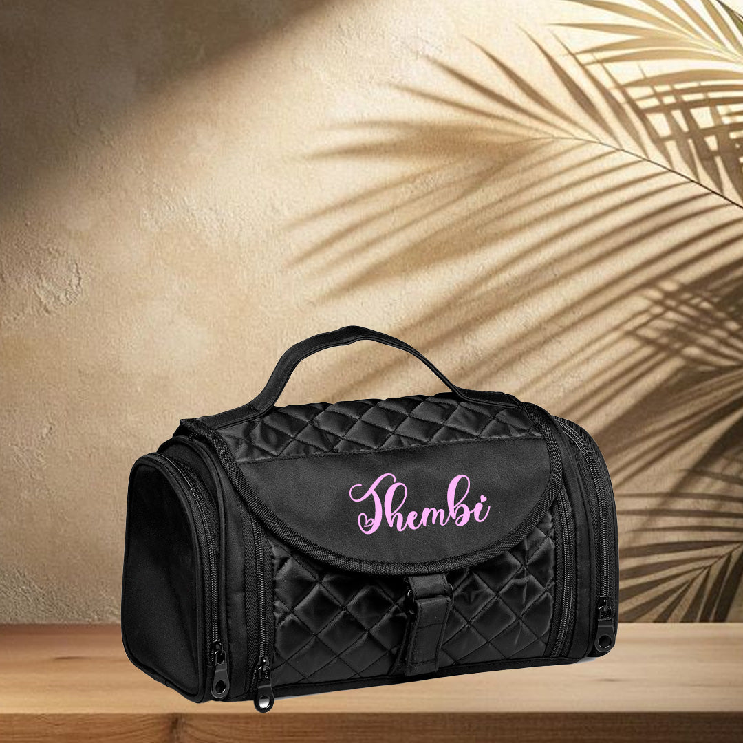 Classic Cosmetic Bag - Purple Name