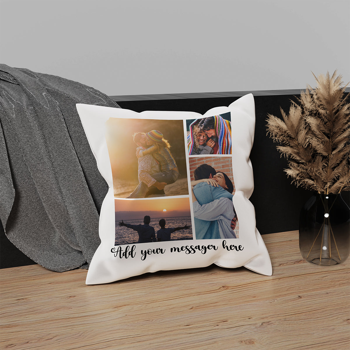 Personalised Photo Collage Scatter Cushion