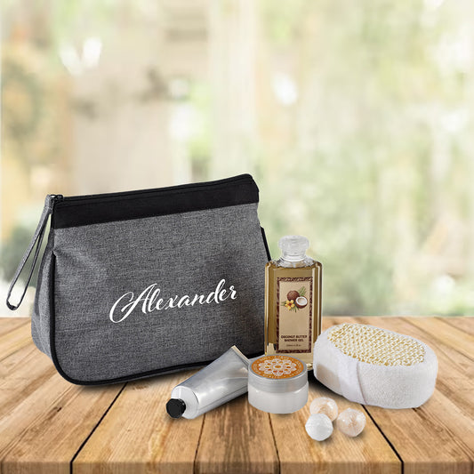 Personalised  Beauty Toiletry/Cosmetic Bag