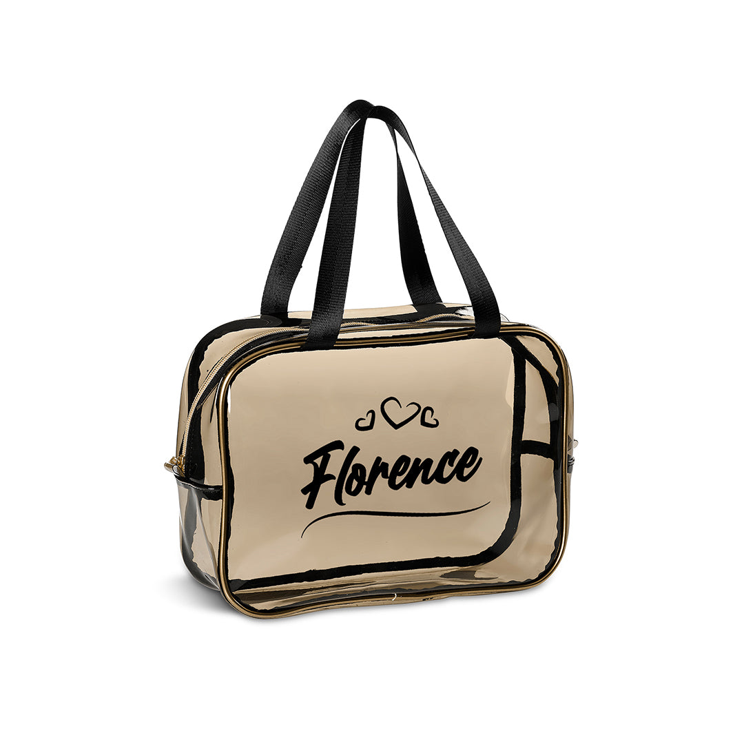 Tiffany Luxe Cosmetic/Toiletry Bag- Name