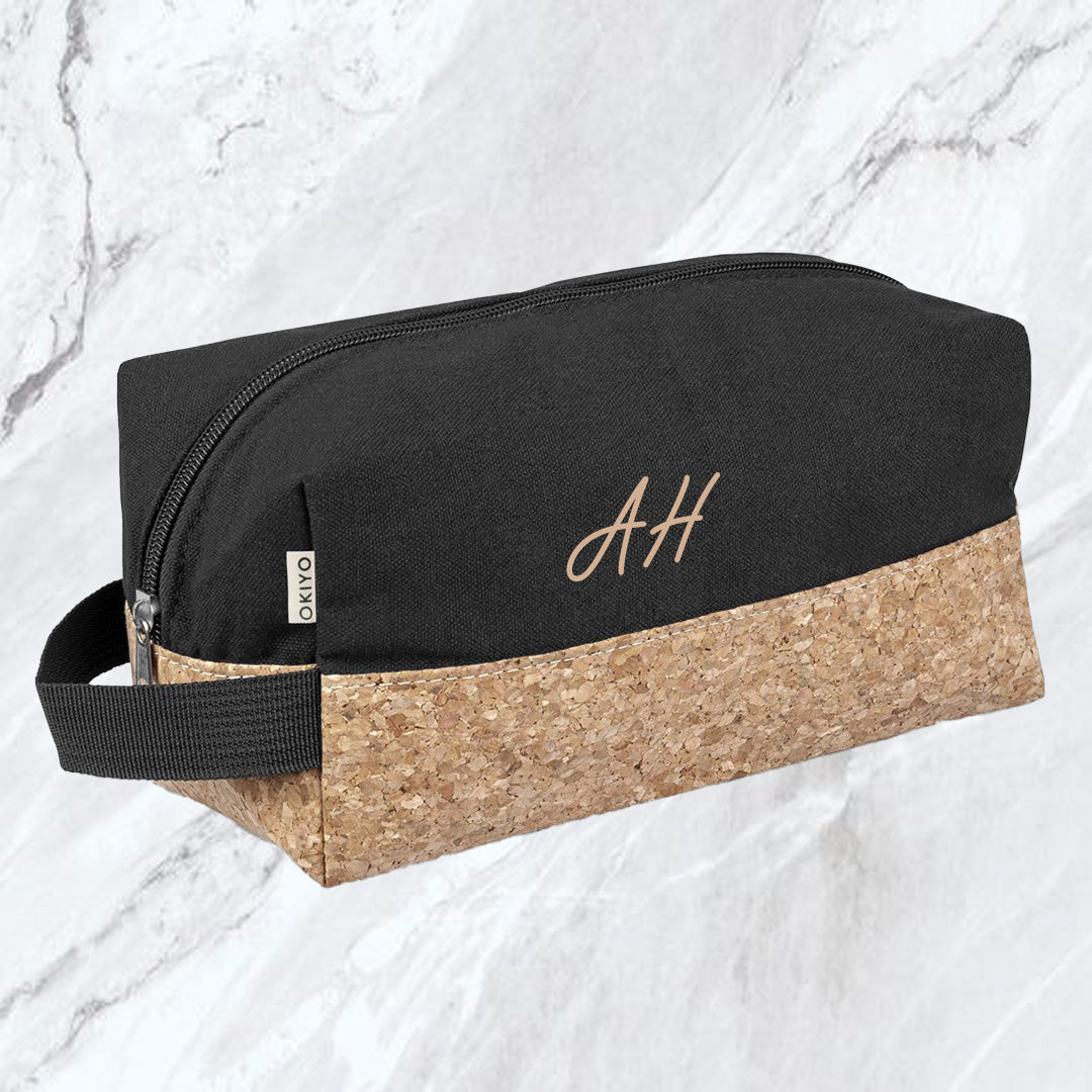 Koru Eco-Friendly Toiletry Bag - Initials