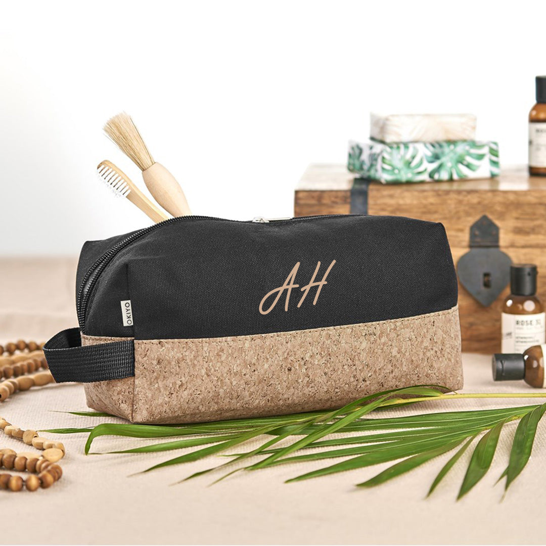 Koru Eco-Friendly Toiletry Bag - Initials