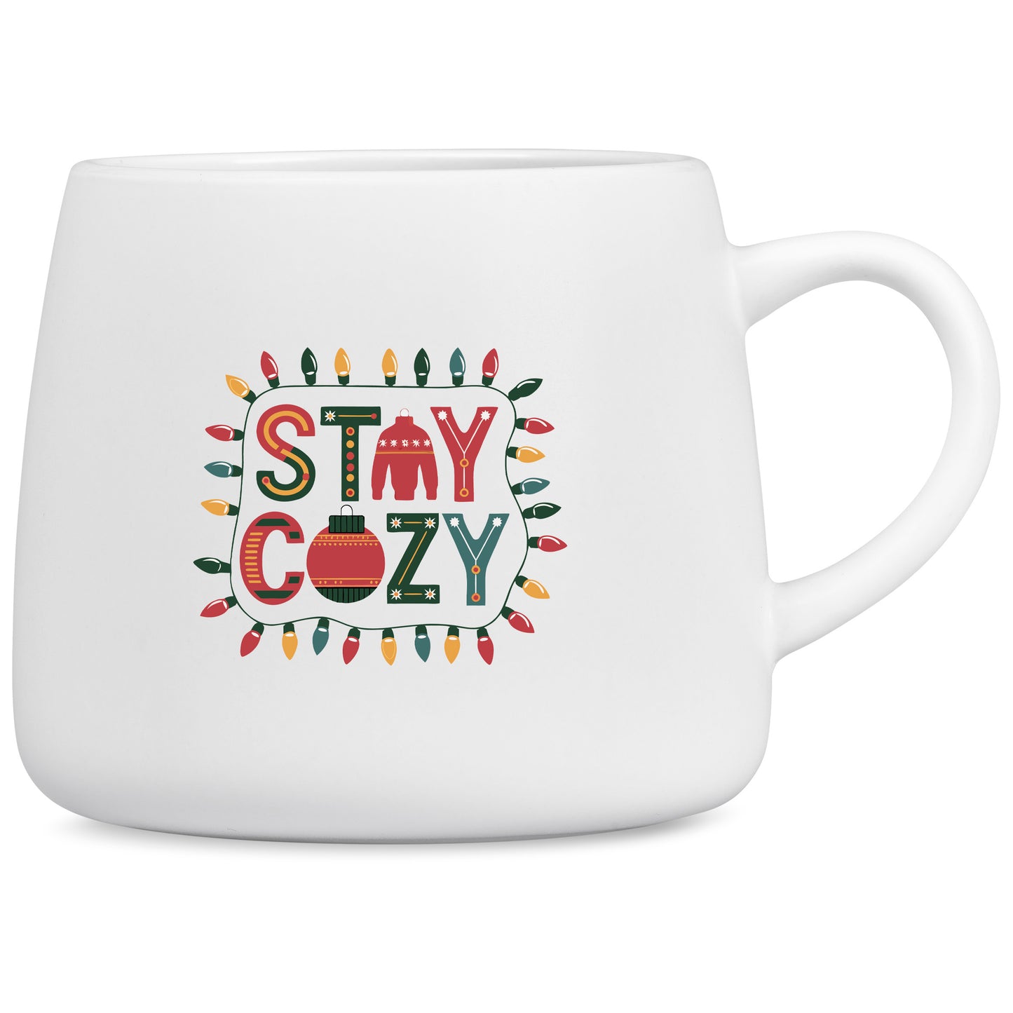 Serendipio Camden Ceramic Coffee Mug - 400ml - Stay Cozy