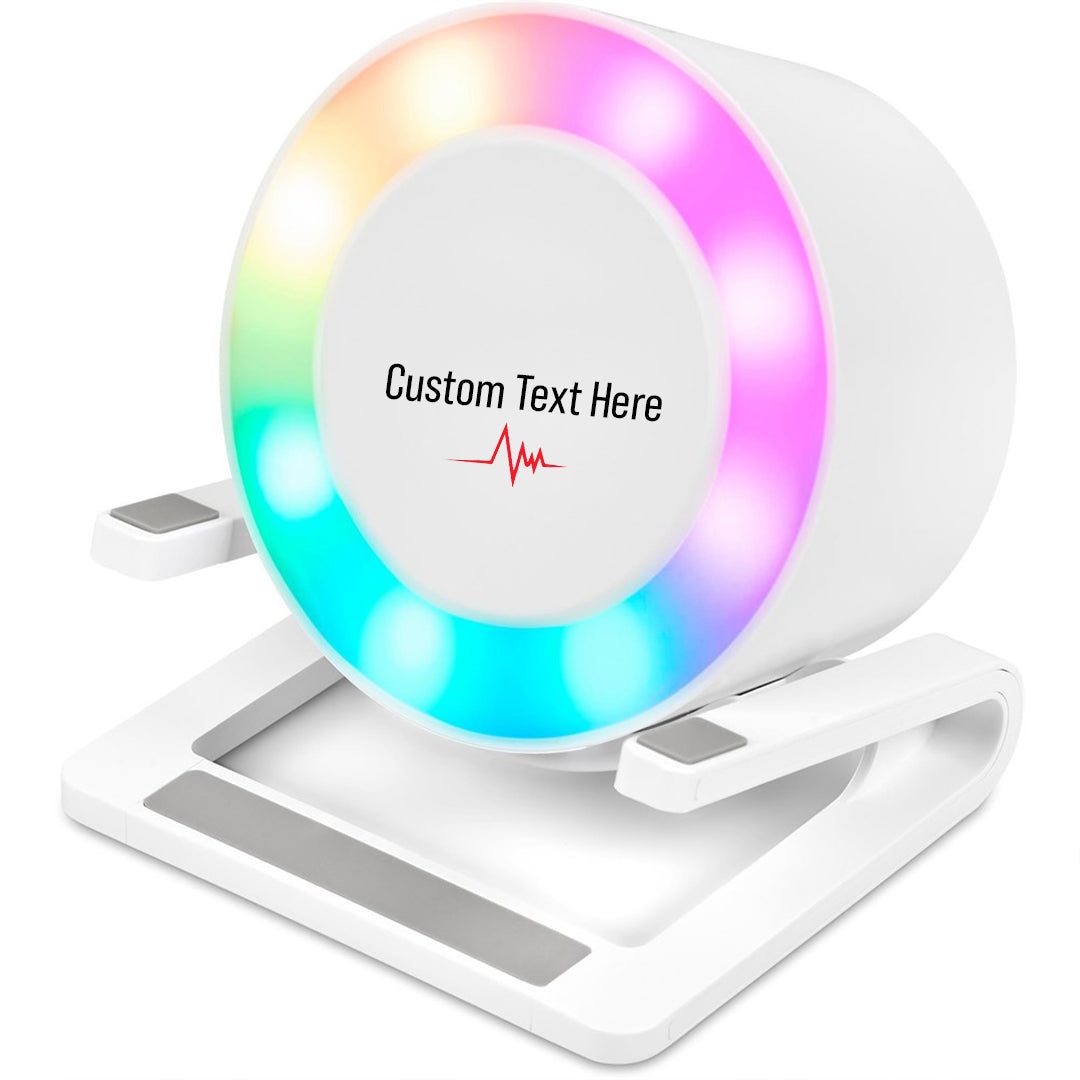 SmartStation Bluetooth Speaker, Wireless Charger, Phone Stand & Night Light - Message