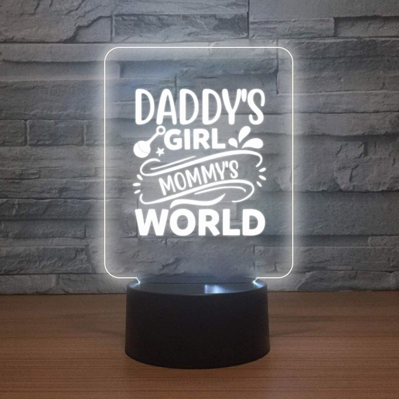 LED Lamp - Daddy's Girl