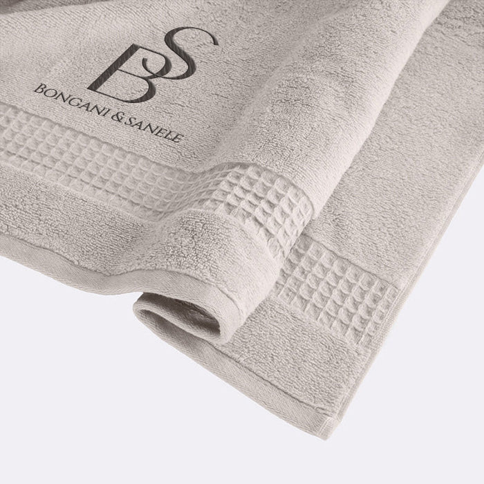 Personalised WaffleWeave Design Bath Sheet