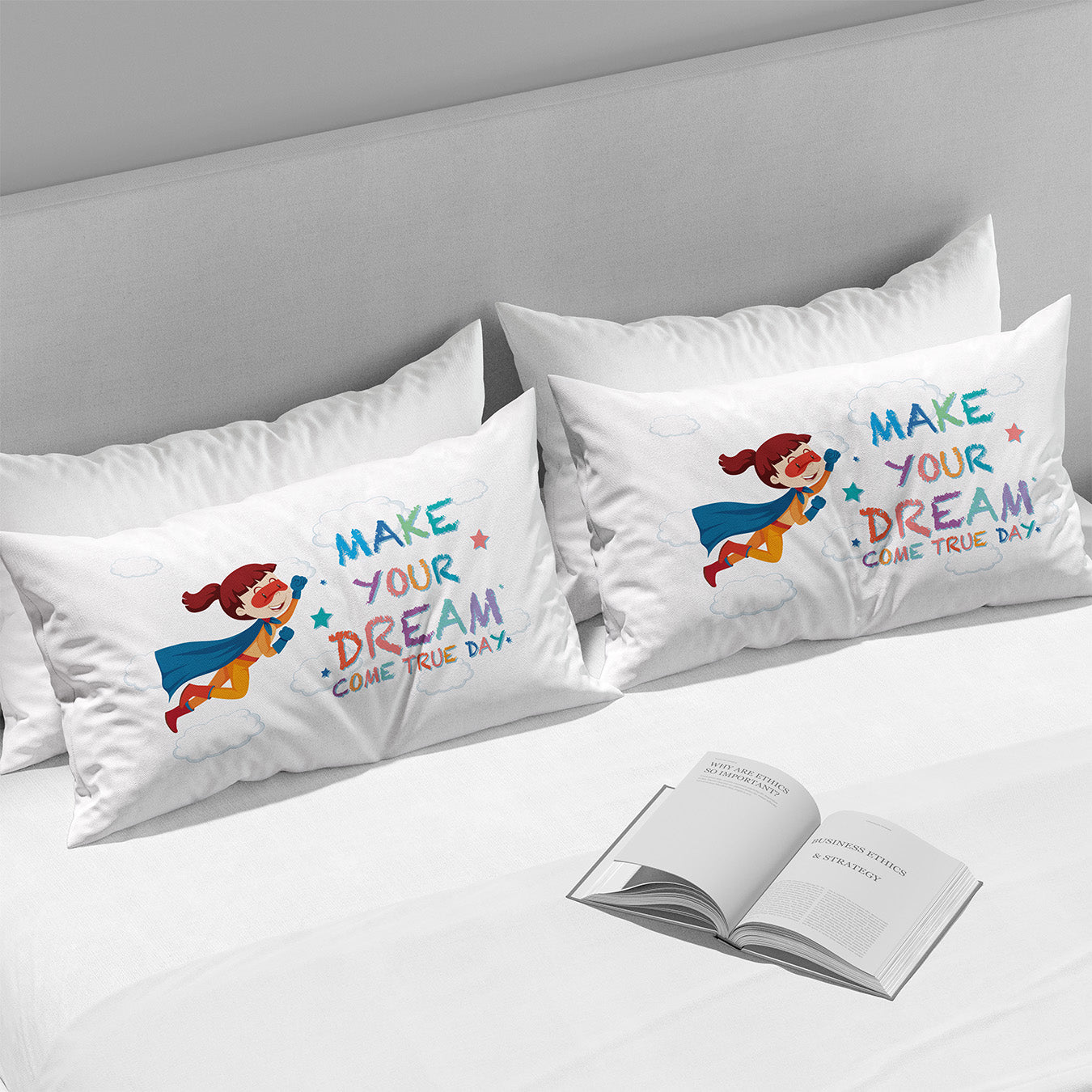 Super Girl Pillowcase Set