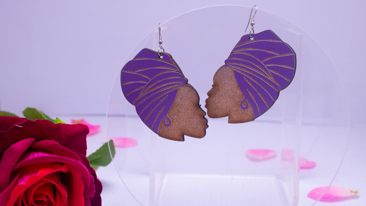 African Queen Earrings