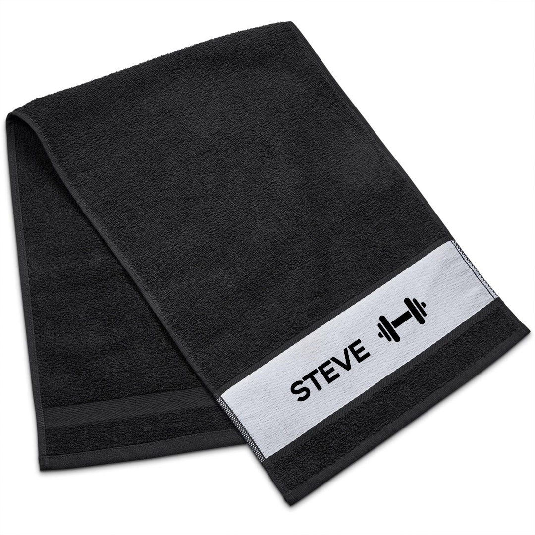 Active Sports & Hand Towel -Name ONLY