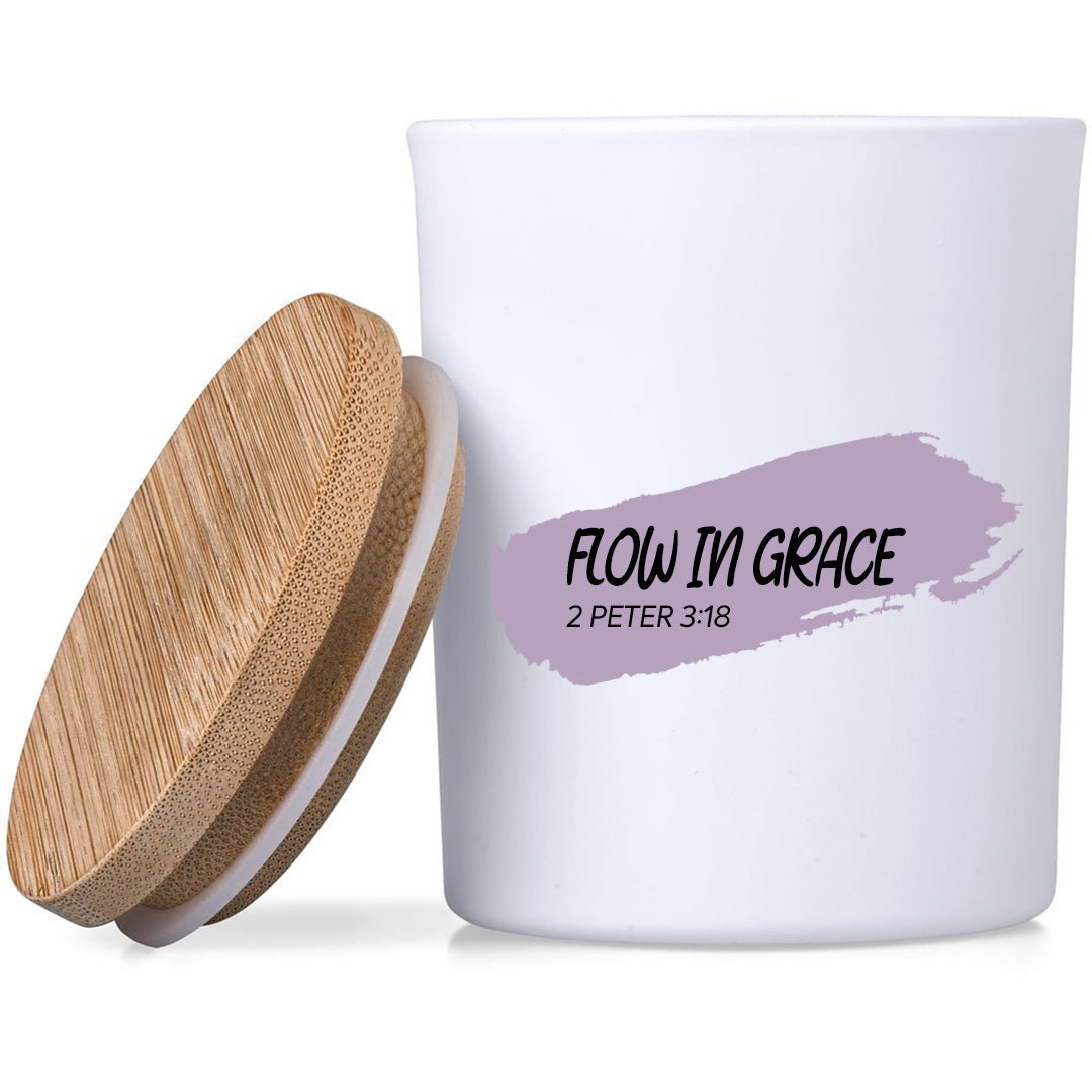 Personalised Graceful Flow Scented Candle