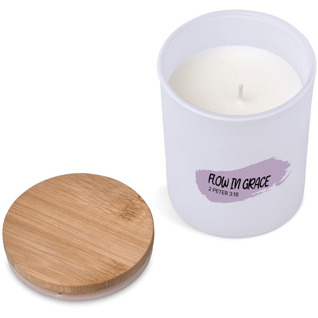 Personalised Graceful Flow Scented Candle