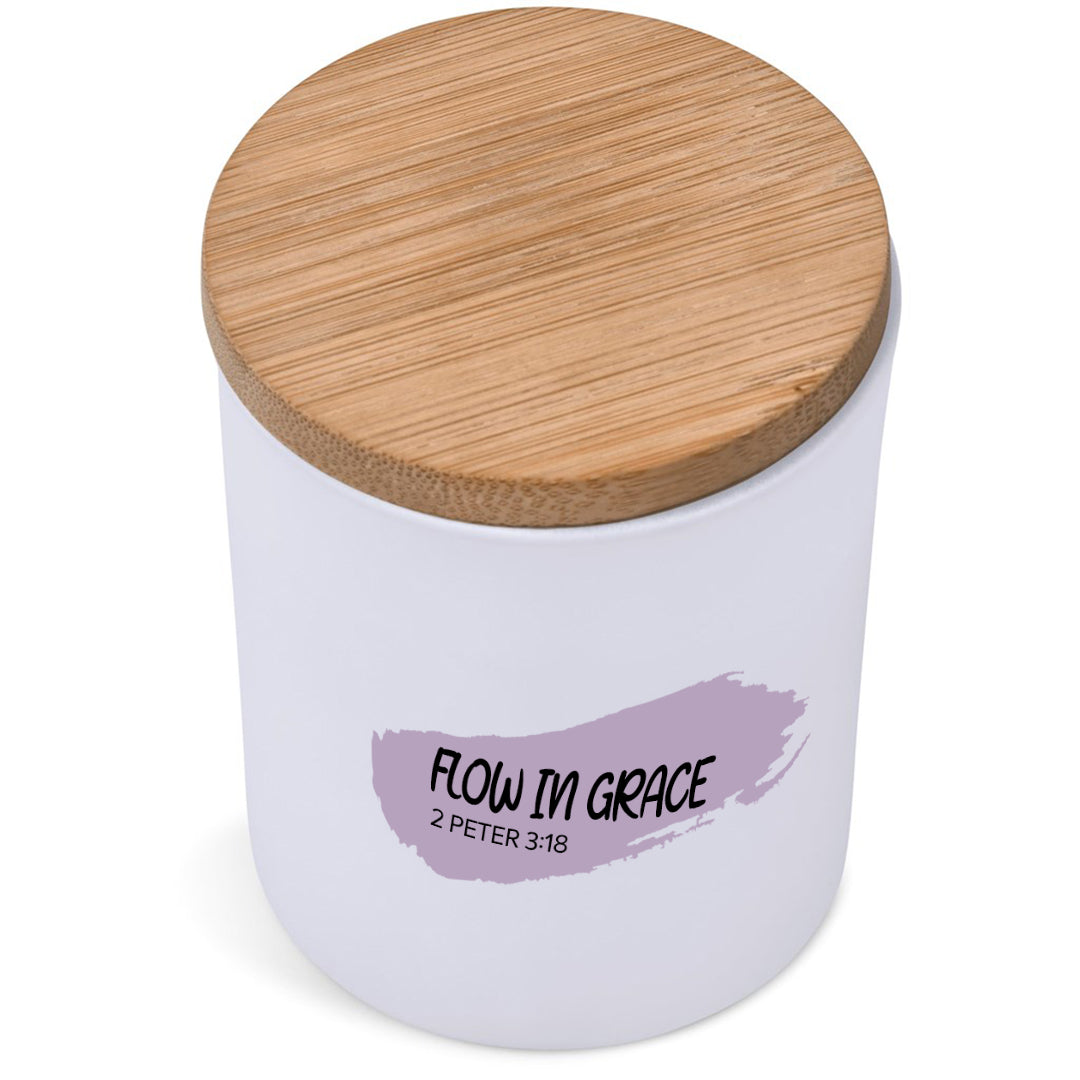 Personalised Graceful Flow Scented Candle