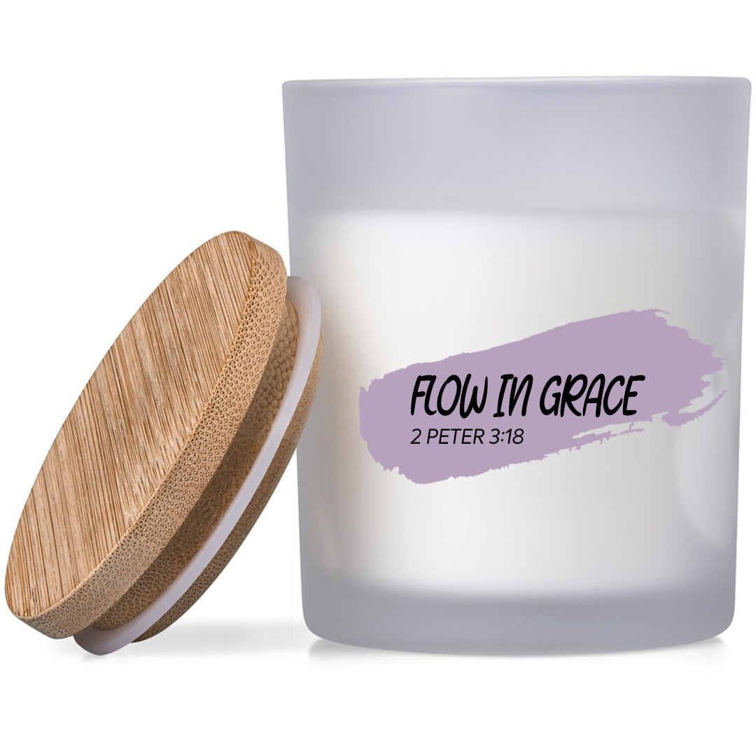 Personalised Graceful Flow Scented Candle