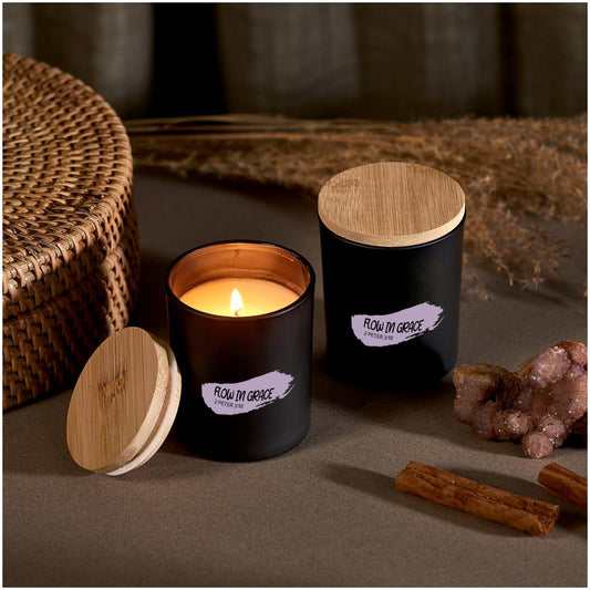 Personalised Graceful Flow Scented Candle