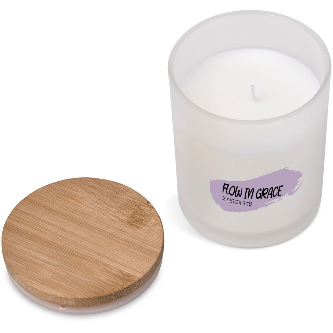 Personalised Graceful Flow Scented Candle