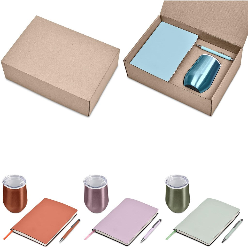 Pabary Signature Kraft Gift Set - Initial + Name