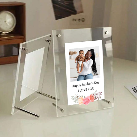 Personalised Acrylic Frame - Happy Mother's Day + Photo
