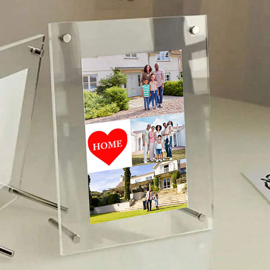 Personalised Acrylic Frame - Home + Photos