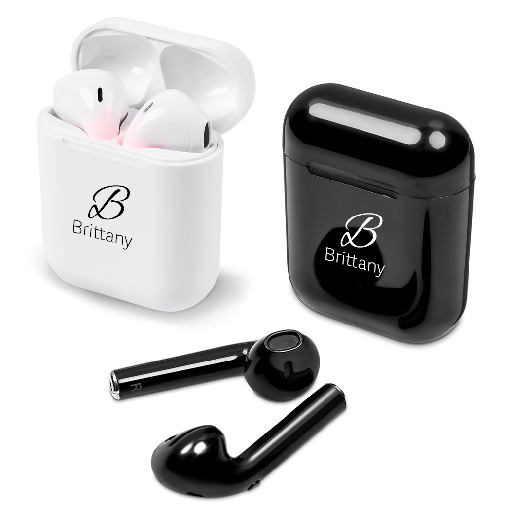 Personalised Ignitis TWS Earbuds - Initial + Name