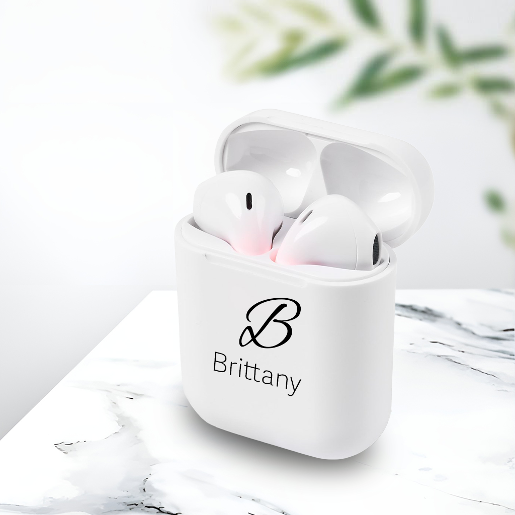 Personalised Ignitis TWS Earbuds - Initial + Name