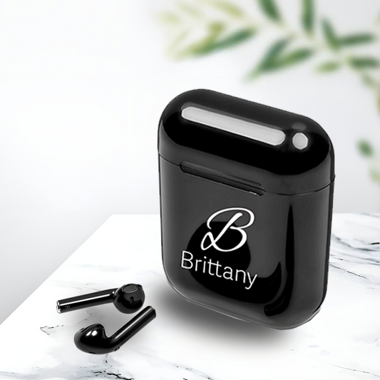 Personalised Ignitis TWS Earbuds - Initial + Name