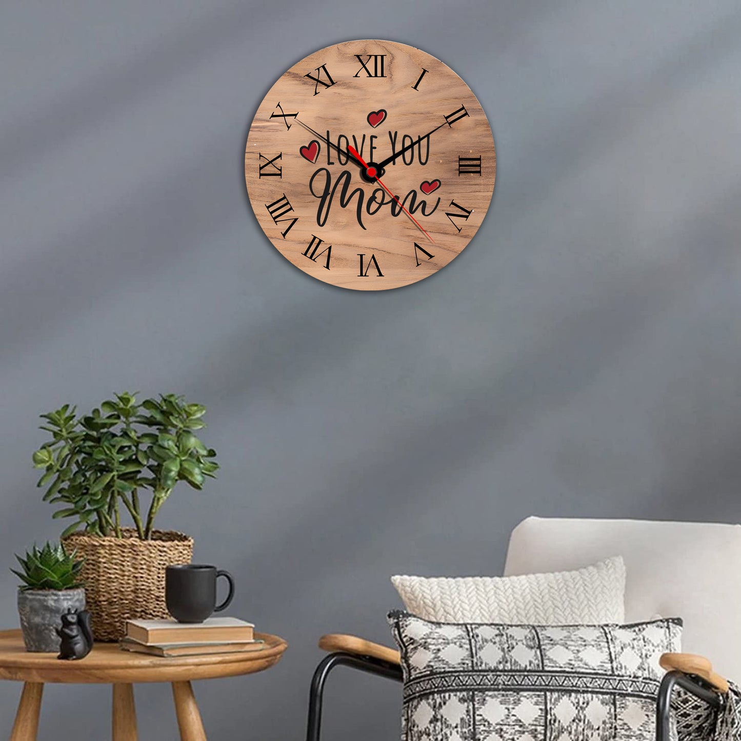 Love You Mom Clock