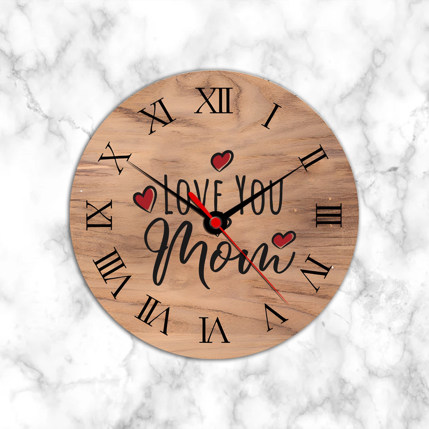 Love You Mom Clock