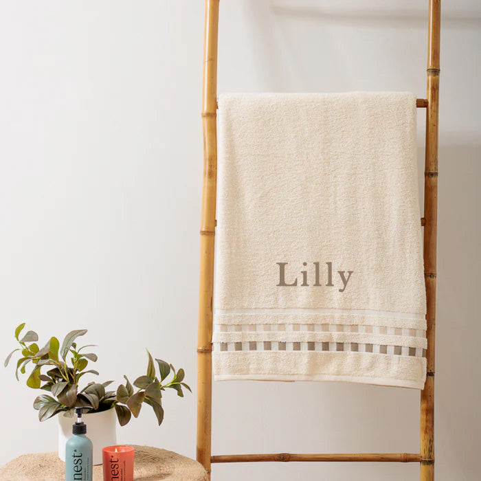 Personalised XXL Name Bath Sheet