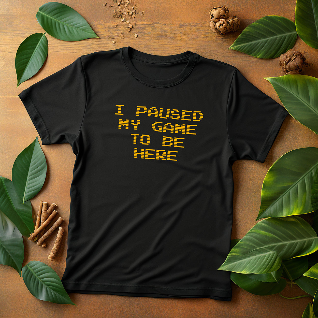 Black T-Shirt - My game