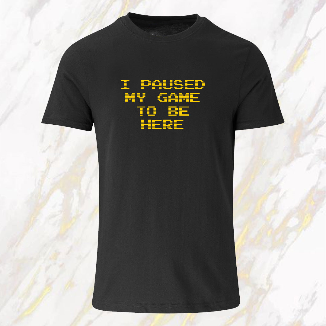 Black T-Shirt - My game