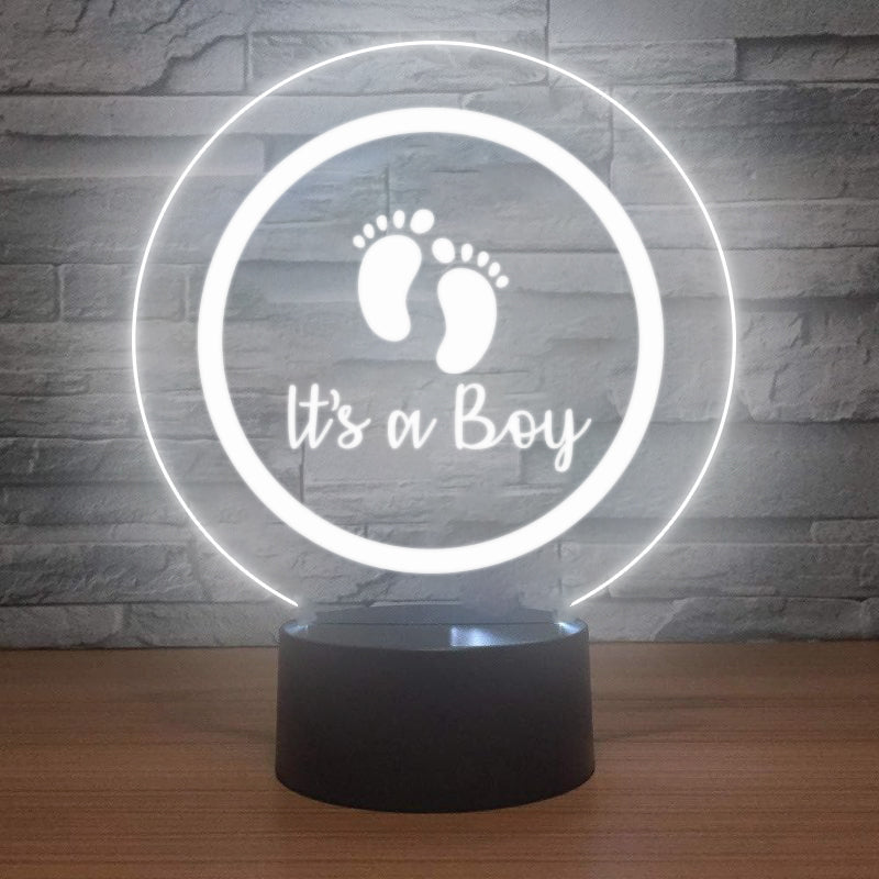 LED Lamp - It's a Boy