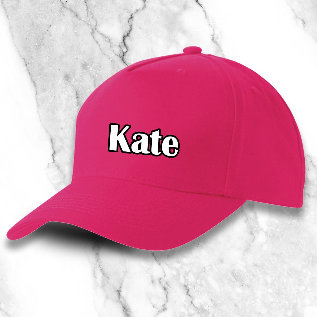 Personalized Cap Pink Kate