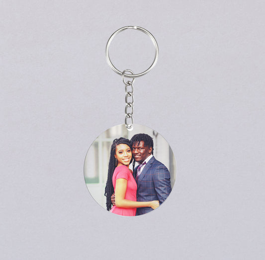 Personalised Classy Keyring - Photo (Full Color)