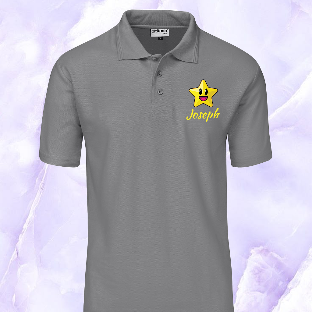 Kids Star Golf Shirt