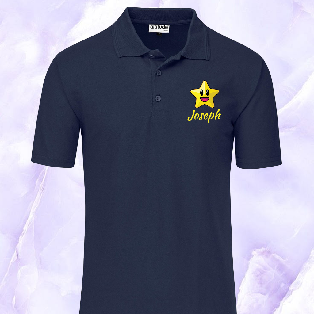 Kids Star Golf Shirt