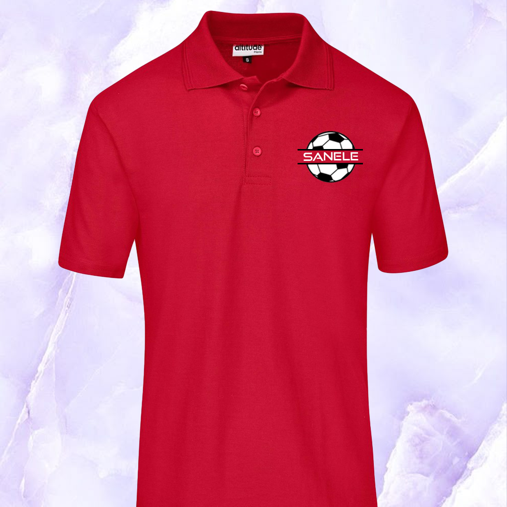 Boys Soccer Golf Shirt