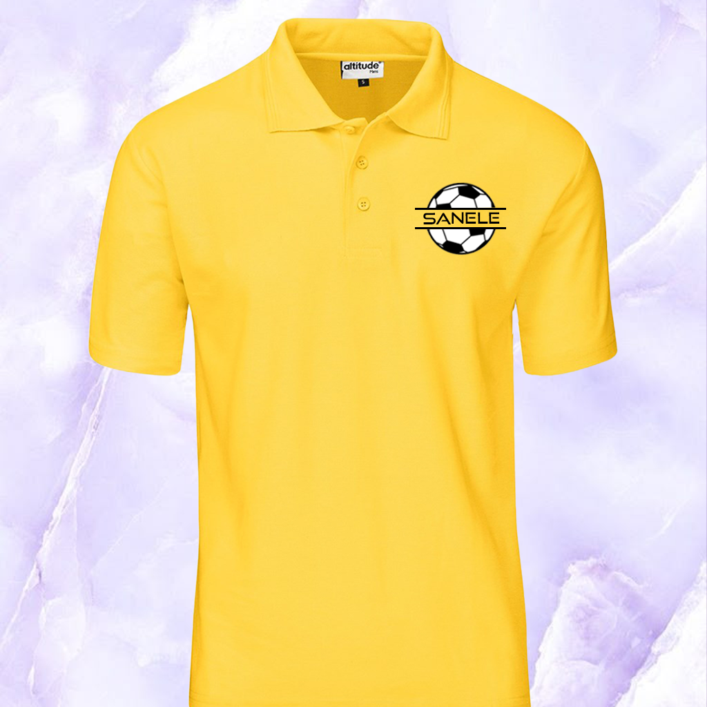 Boys Soccer Golf Shirt