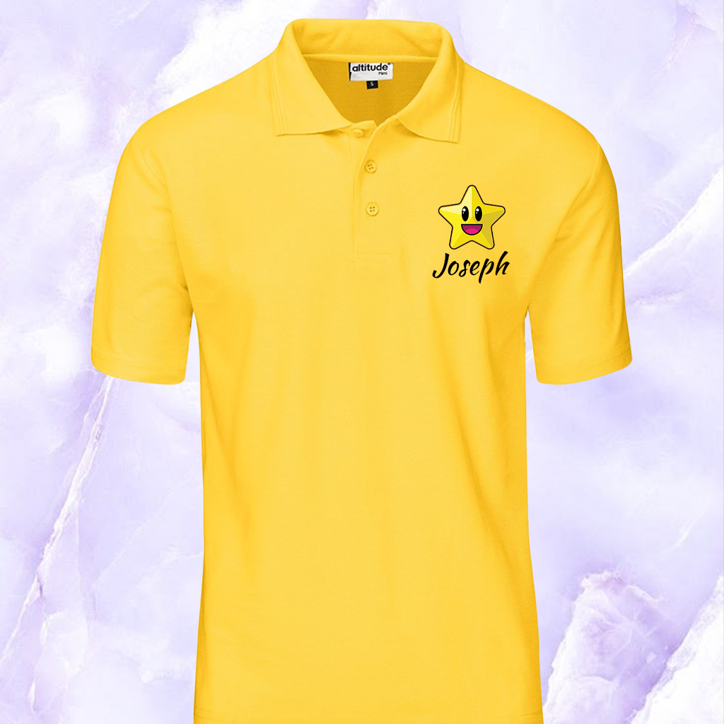 Kids Star Golf Shirt