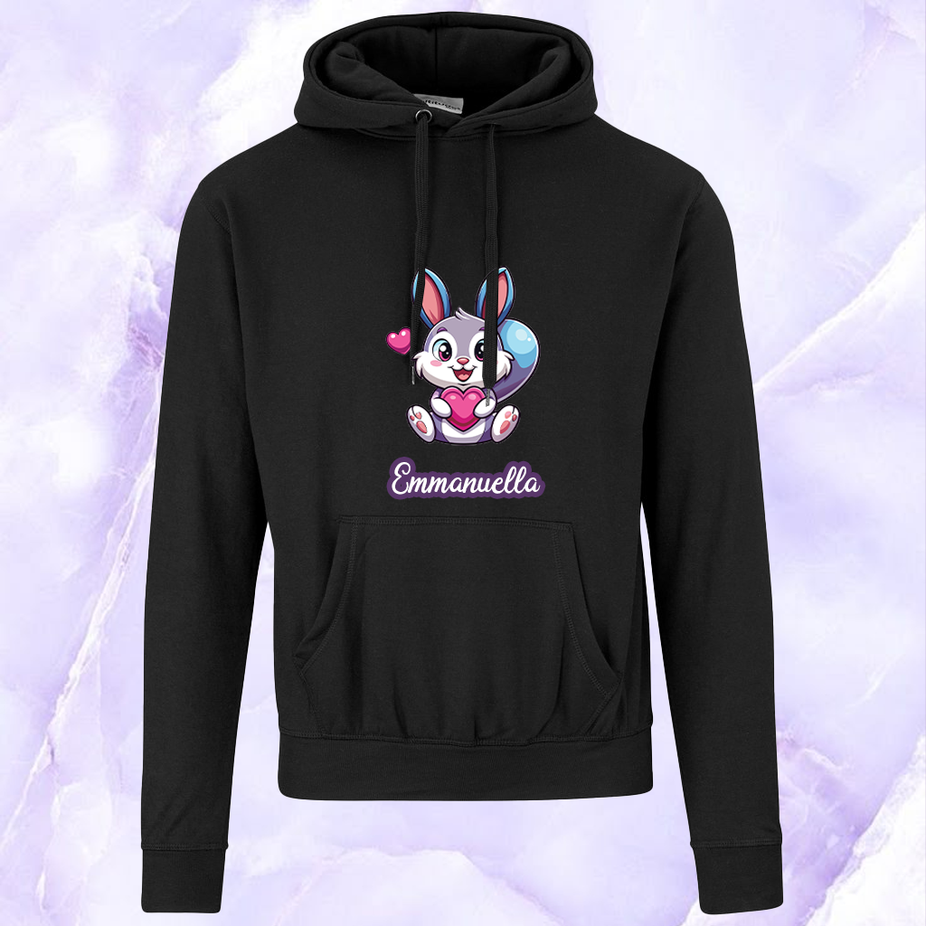 Personalised Bunny Hooded Sweater