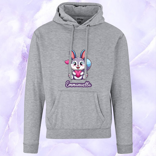 Personalised Bunny Hooded Sweater