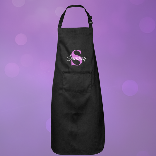Personalised Kiddo Cooks Apron - Black