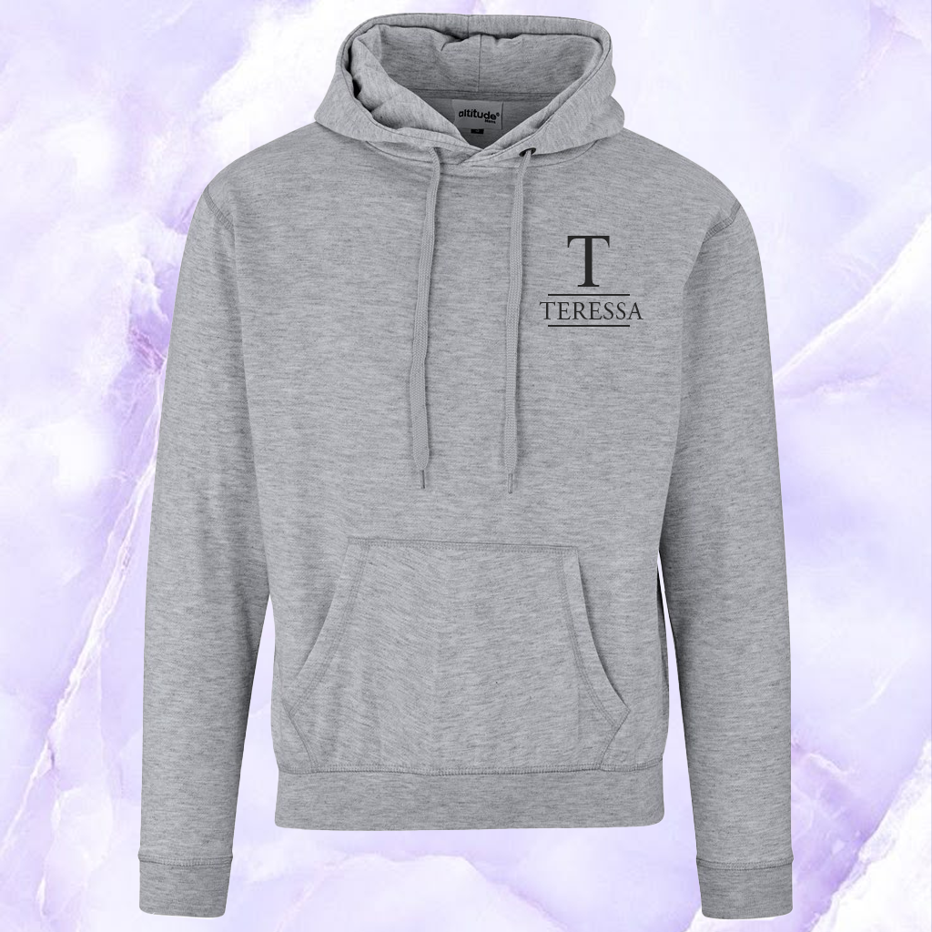 Personalised Kiddo Comfort Hoodie (Grey)