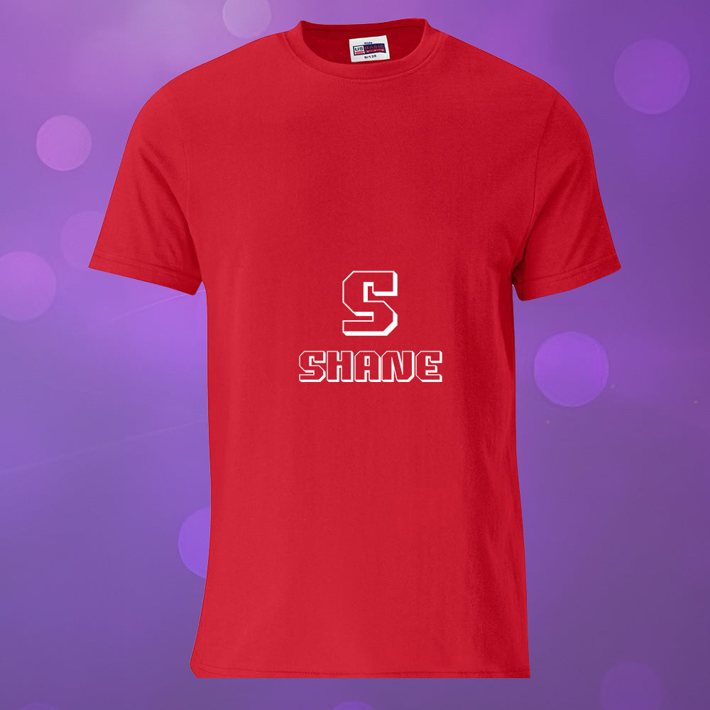 Kids Super Club 150 T-Shirt - Initial + Name