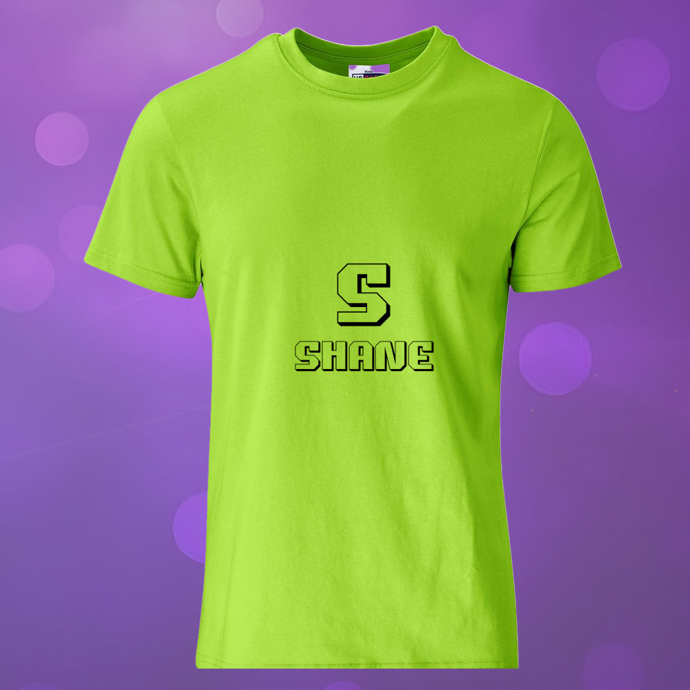 Kids Super Club 150 T-Shirt - Initial + Name