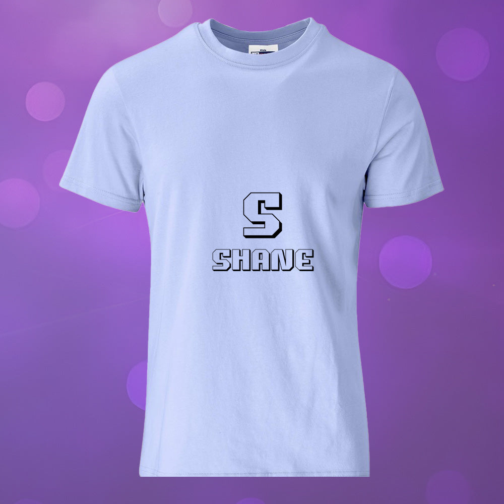 Kids Super Club 150 T-Shirt - Initial + Name