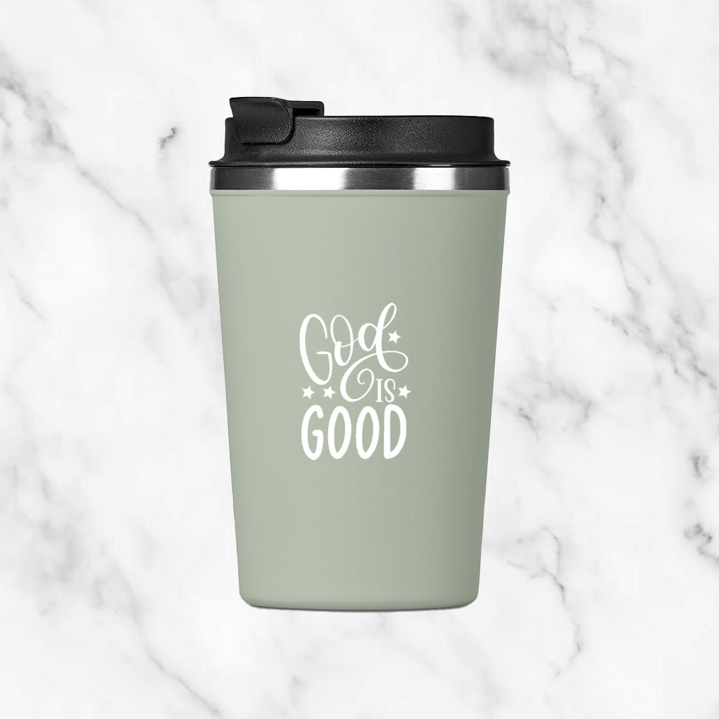 Personalised Vero Caldos Insulated Stainless Tumbler - God is Good