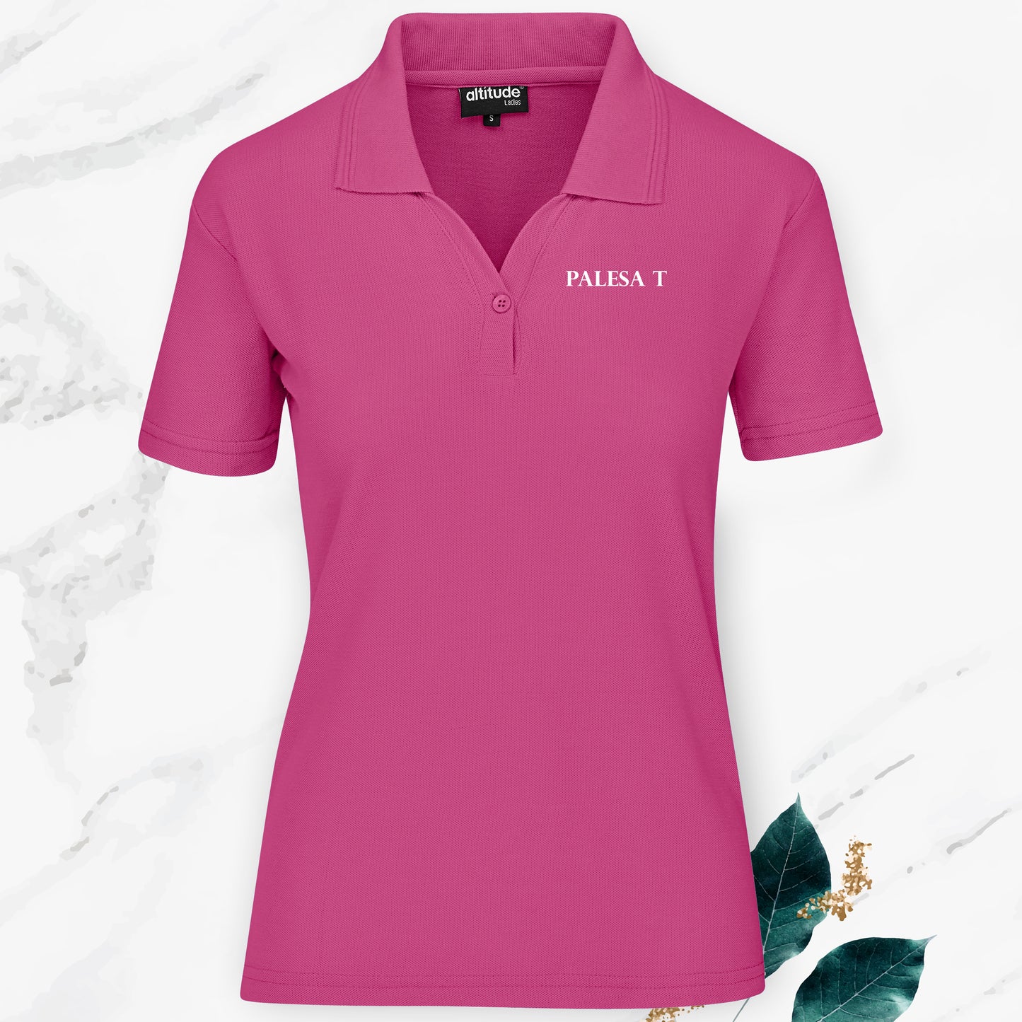 Ladies Fairway Golf Shirt - Name + Initial