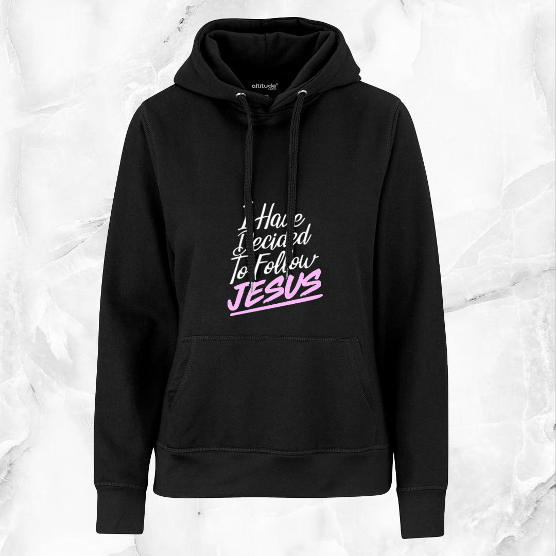 Ladies Essential Hooded Sweater - Follow Jesus