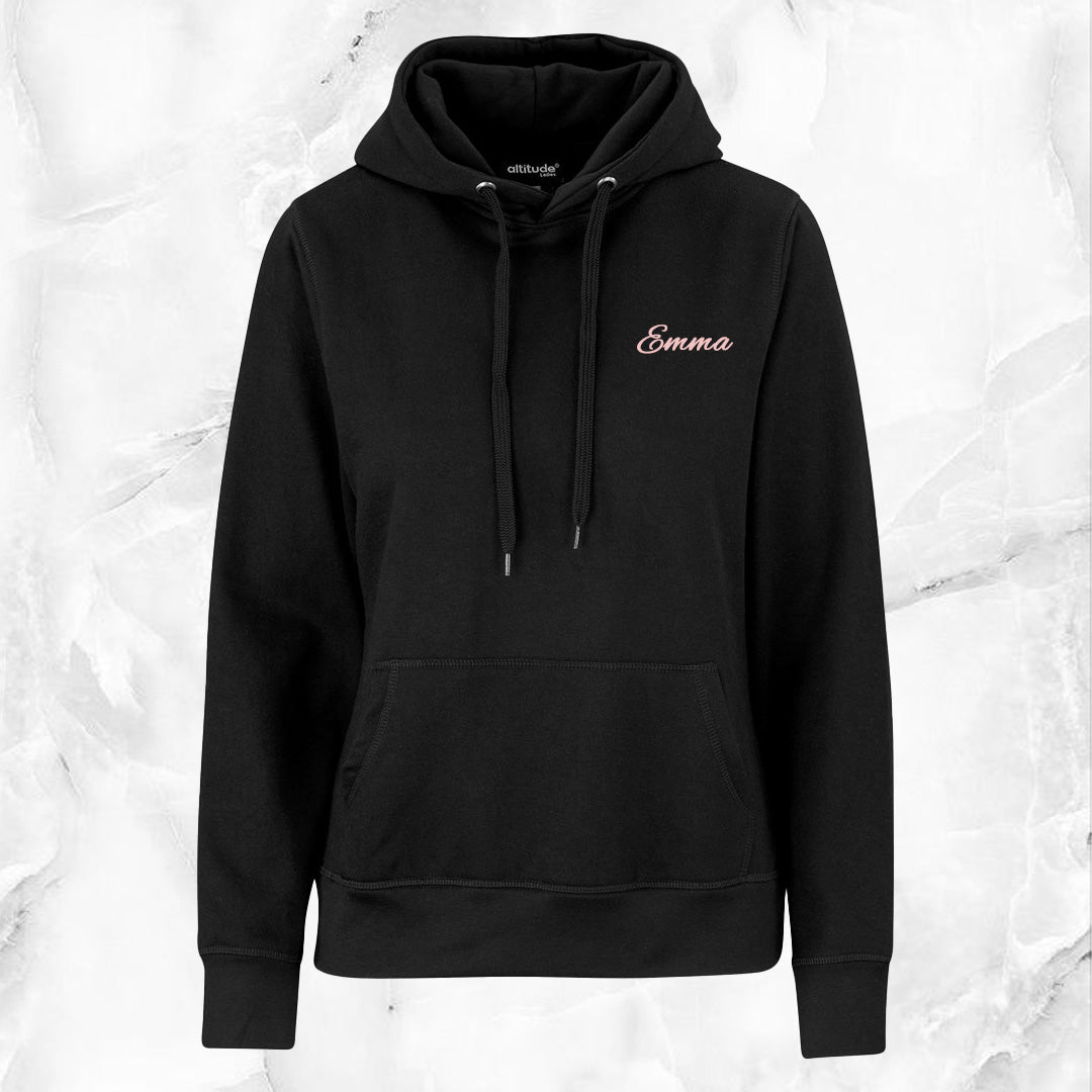 Ladies EverEssence Hoodie - Name ONLY