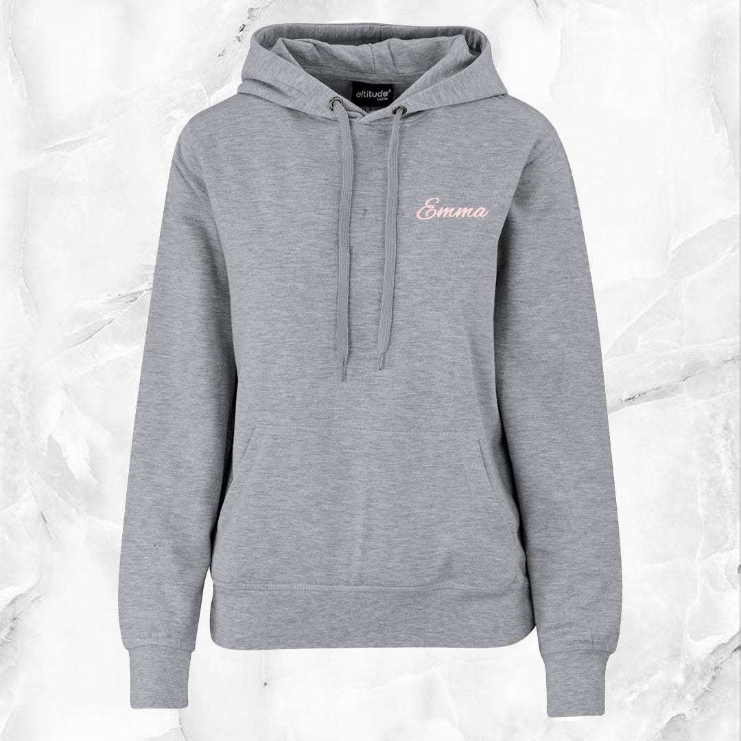 Ladies EverEssence Hoodie - Name ONLY